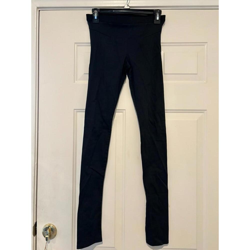 Women's black Helmut Lange leggings sz‎ small petite (the s tag fell off) #1432